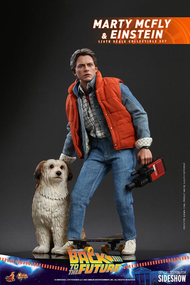 Marty McFly & Einstein Hot Toys sixth scale figure