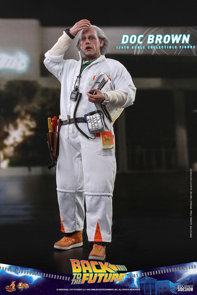 Doc Brown Hot Toys sixth scale figure