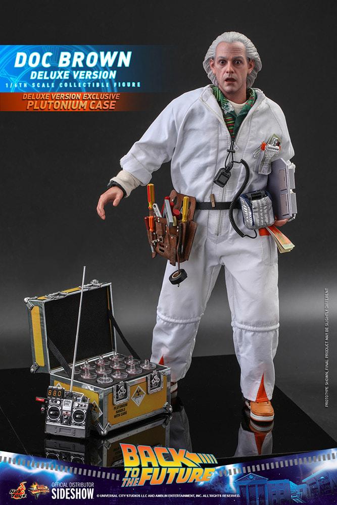 Doc Brown (Deluxe Version) Hot Toys sixth scale figure