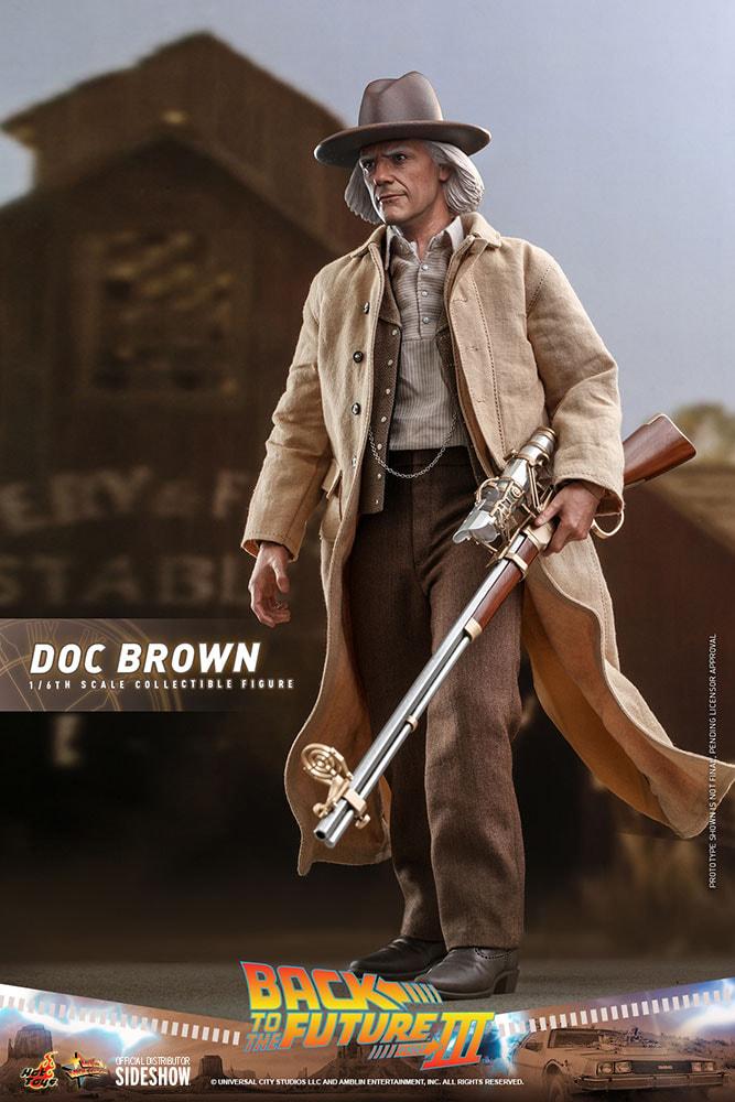 Doc Brown Hot Toys sixth scale figure