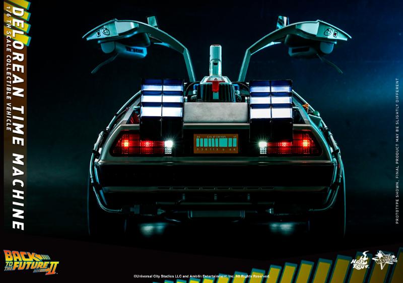 DeLorean Time Machine Hot Toys sixth scale figure