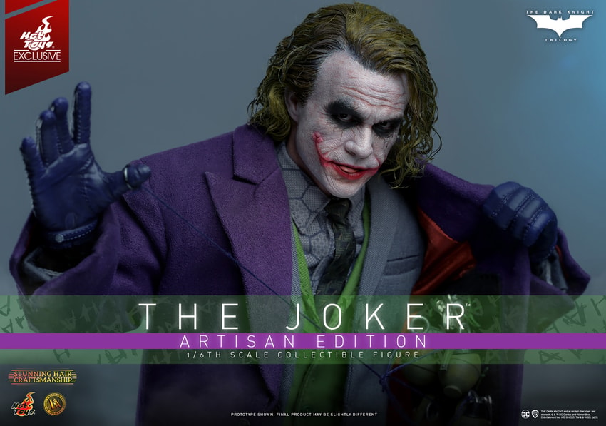 The Joker Hot Toys sixth scale figure