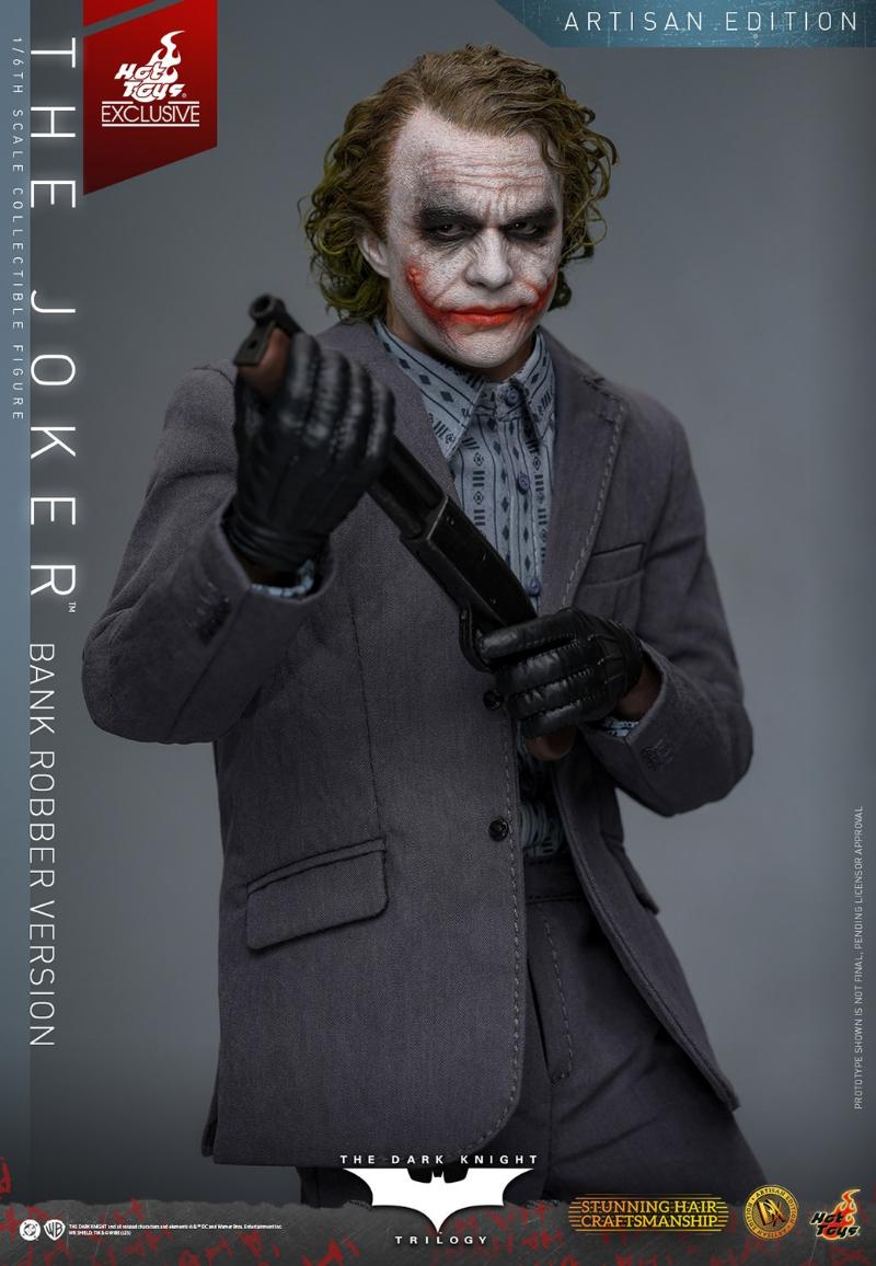 The Joker (Bank Robber Version) (Artisan Edition) Hot Toys sixth scale figure