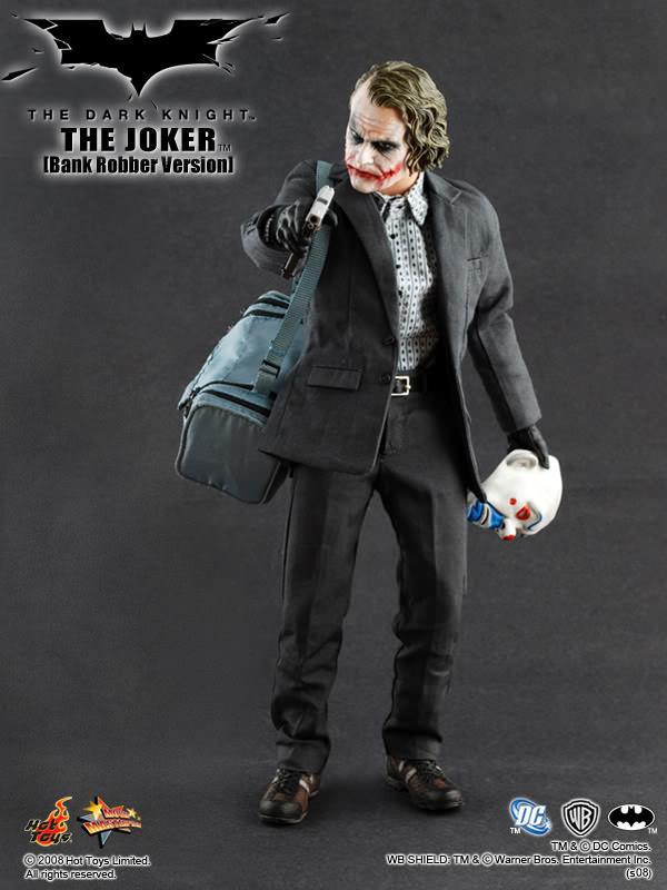 The Joker (Bank Robber Version) Hot Toys sixth scale figure