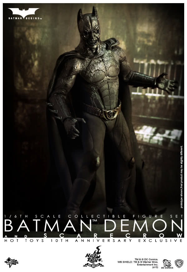 Batman Demon & Scarecrow Hot Toys sixth scale figure