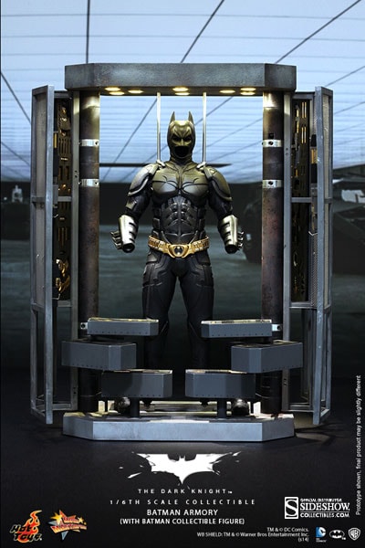 Batman Armory with Batman Hot Toys sixth scale figure