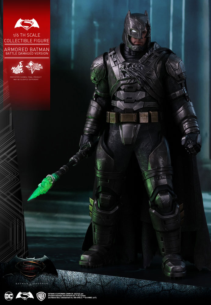 Armored Batman (Battle Damaged Version) Hot Toys sixth scale figure