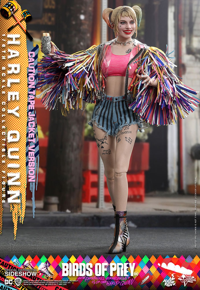 Harley Quinn (Caution Tape Jacket Version) Hot Toys sixth scale figure