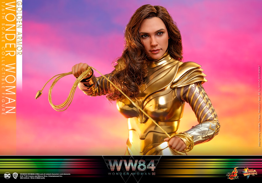 Wonder Woman (Golden Armor Deluxe Version) Hot Toys sixth scale figure