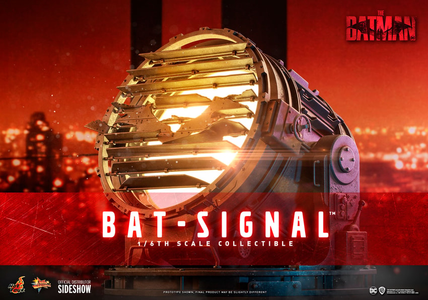 Batman with Bat-Signal Hot Toys sixth scale figure