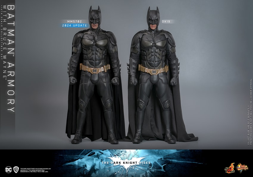 Batman Armory with Bruce Wayne Hot Toys sixth scale figure