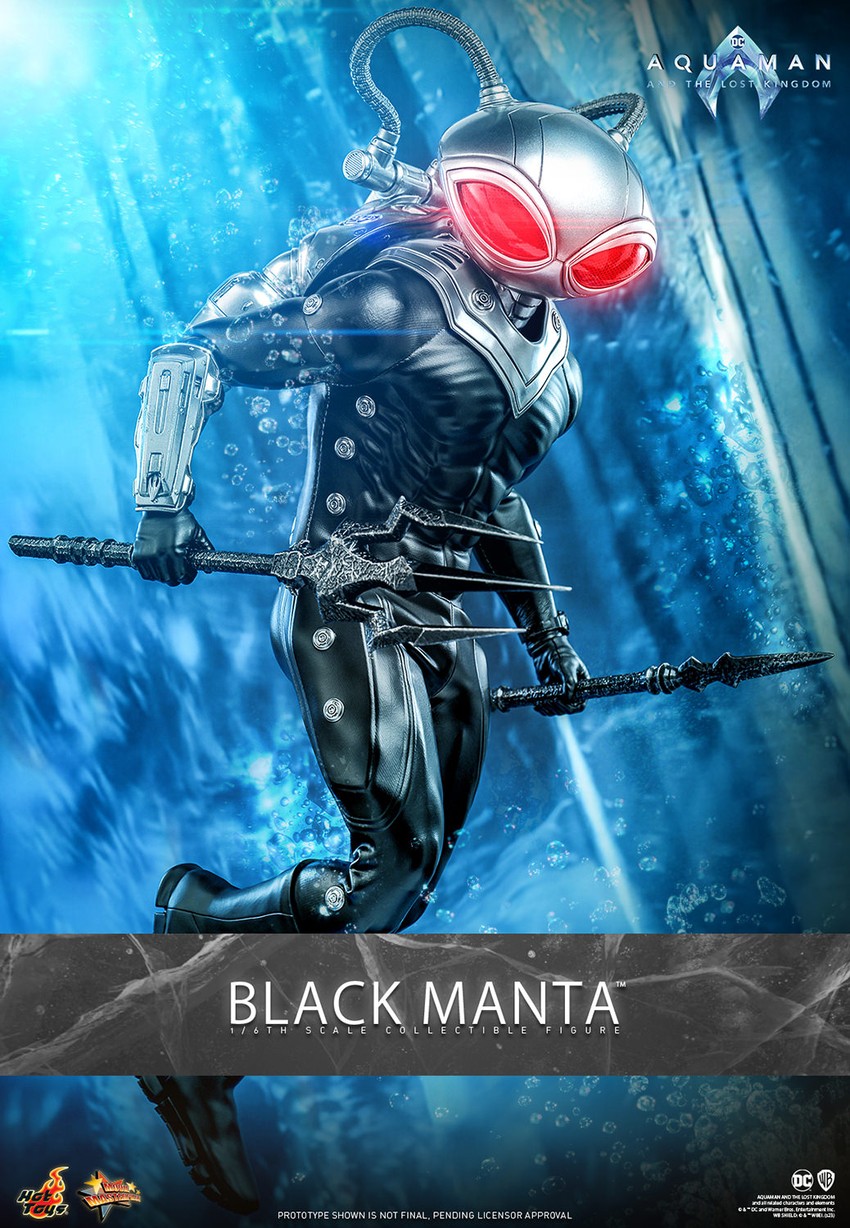 Black Manta Hot Toys sixth scale figure