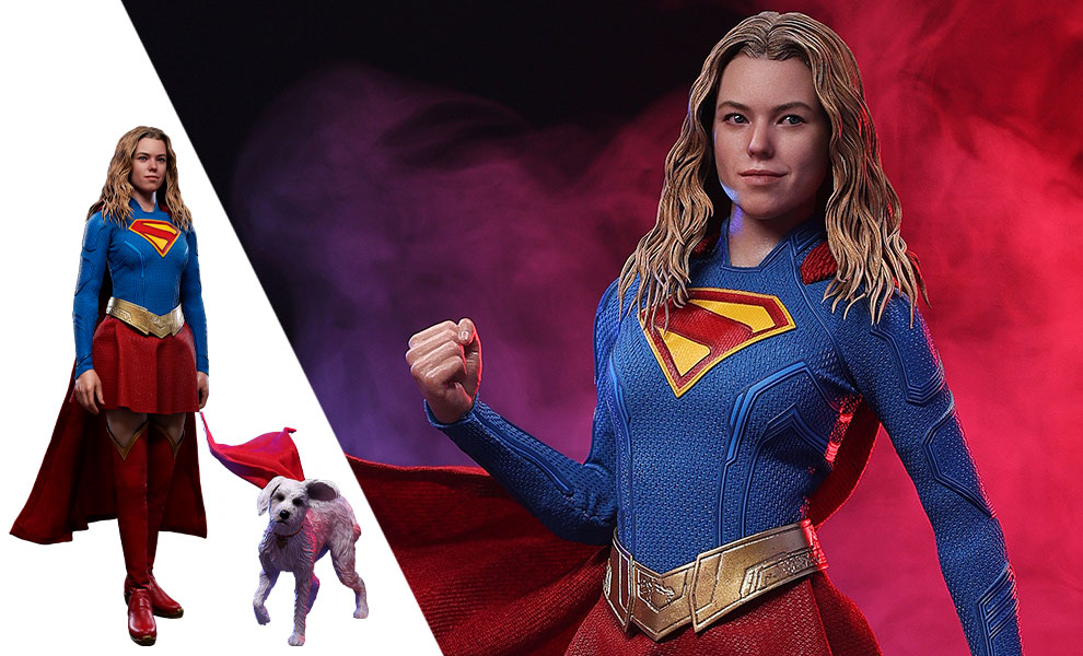Supergirl & Krypto Hot Toys sixth scale figure