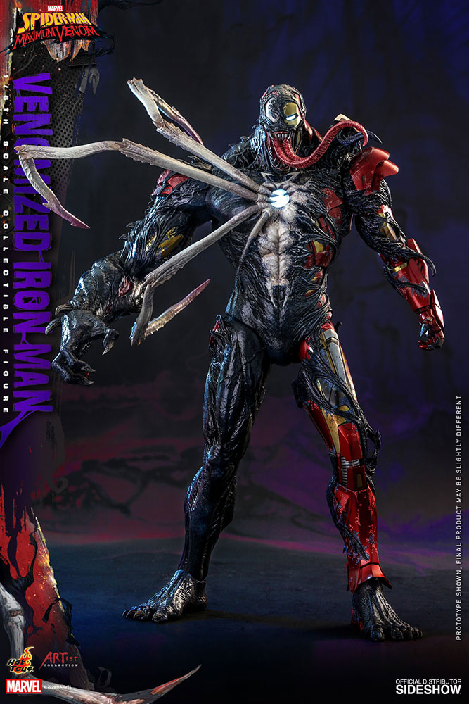 Venomized Iron Man (Special Edition) Hot Toys sixth scale figure
