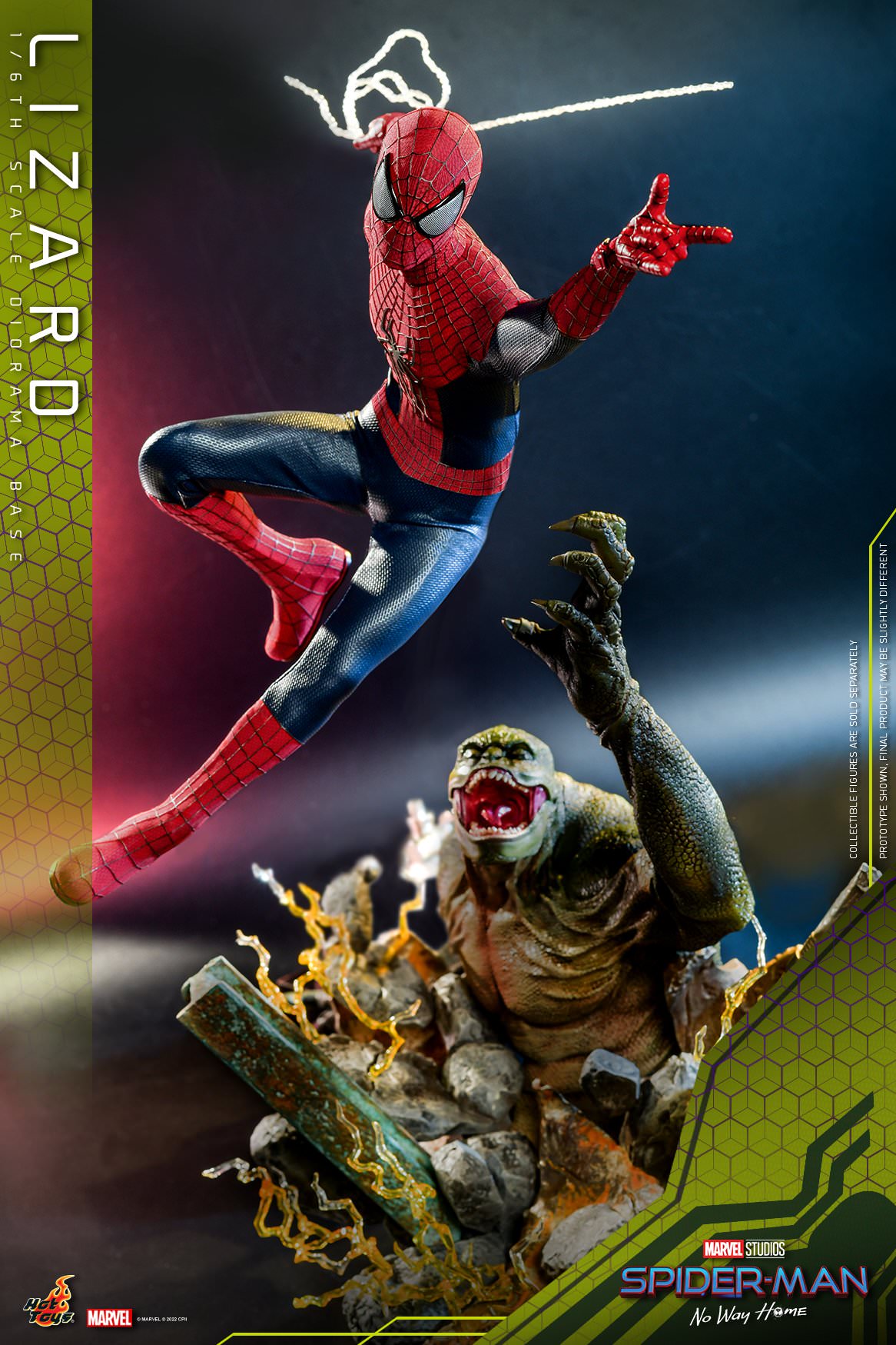 Lizard Diorama Hot Toys sixth scale figure
