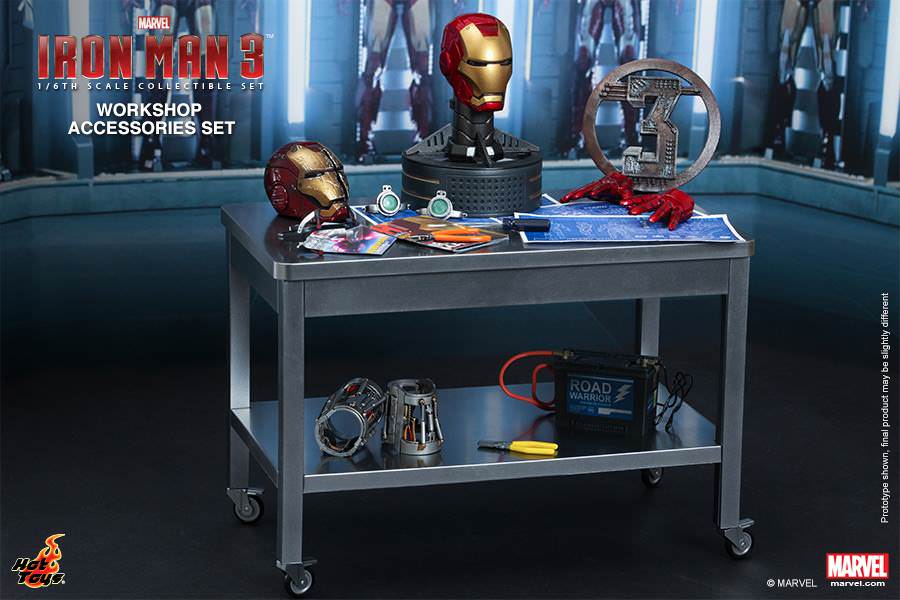 Workshop Accessories Hot Toys sixth scale figure