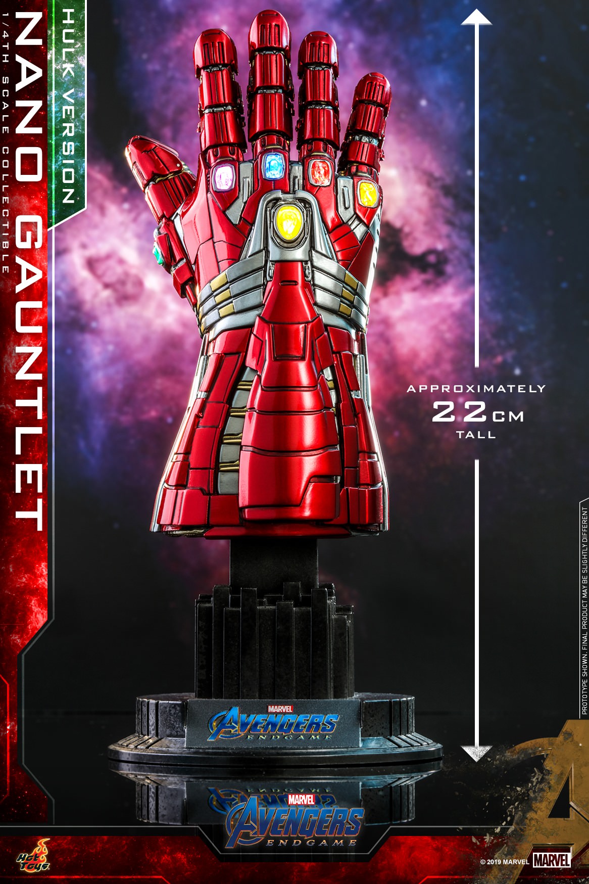 Nano Gauntlet Hulk Hot Toys sixth scale figure