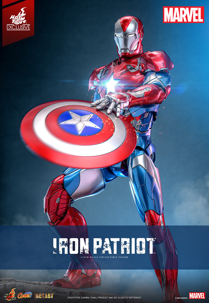 Iron Patriot Hot Toys sixth scale figure