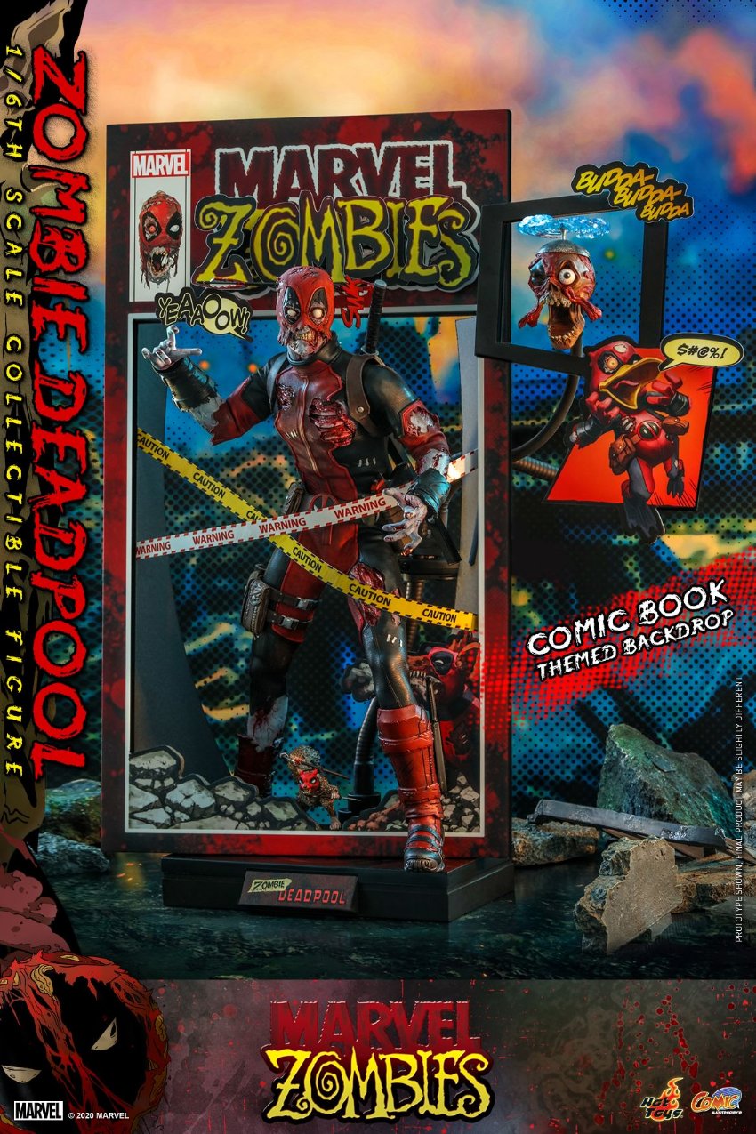 Zombie Deadpool Hot Toys sixth scale figure