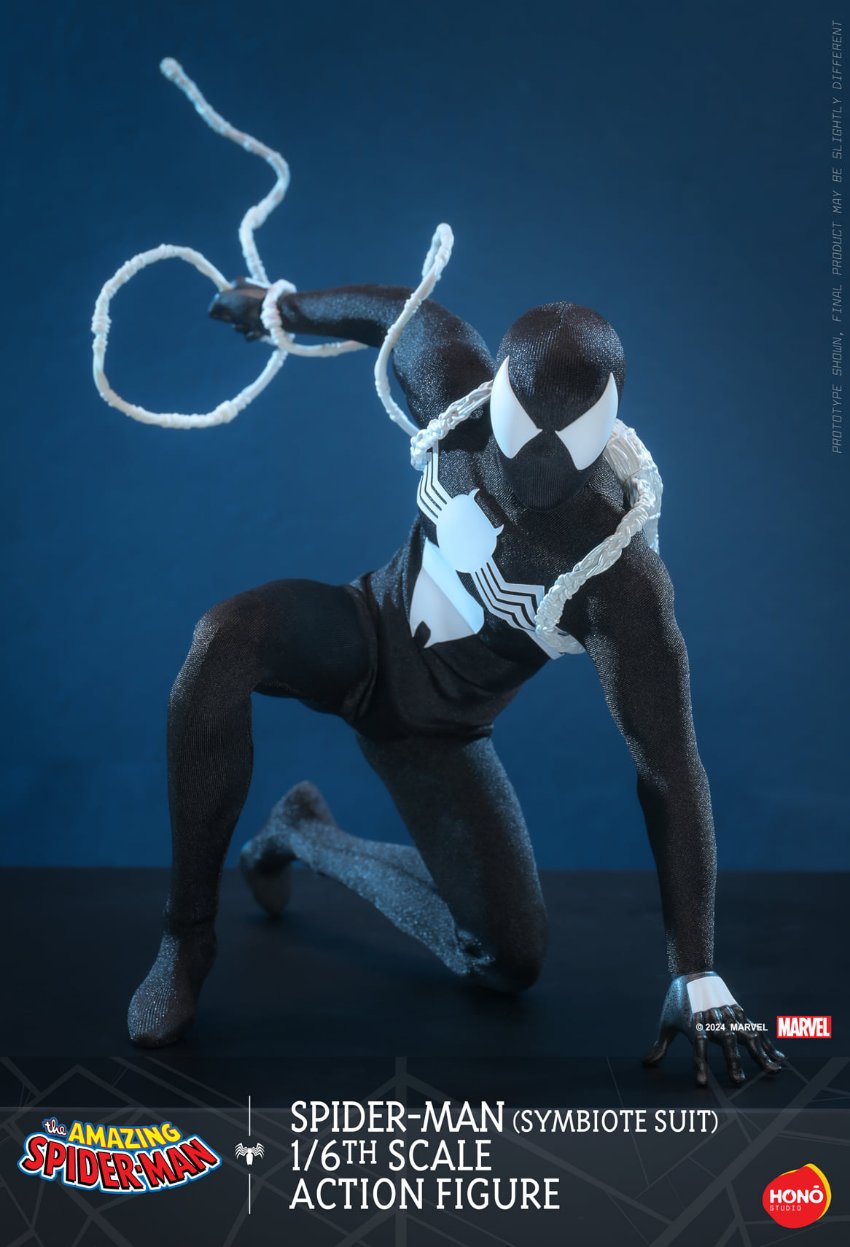 Spider-Man Symbiote Suit Hot Toys sixth scale figure