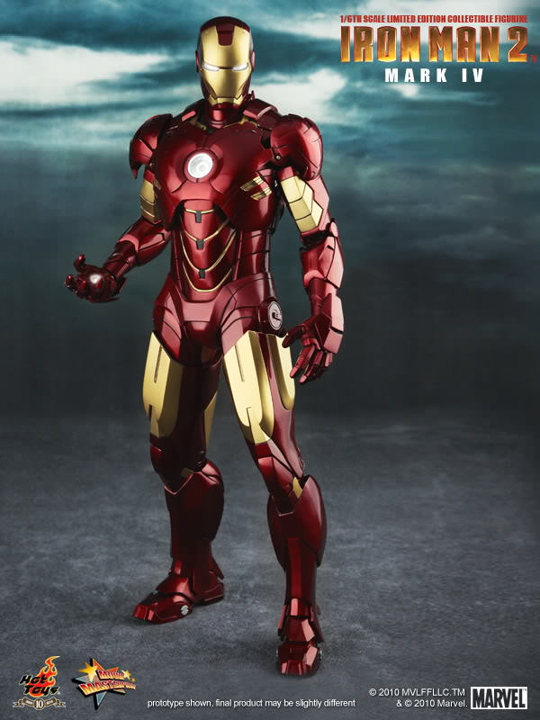 Iron Man Mark IV Hot Toys sixth scale figure
