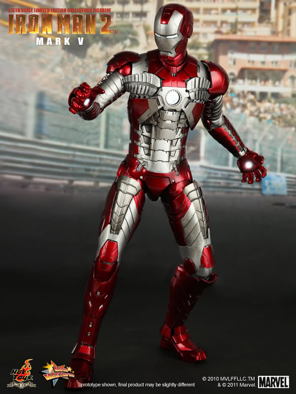 Iron Man Mark V Hot Toys sixth scale figure