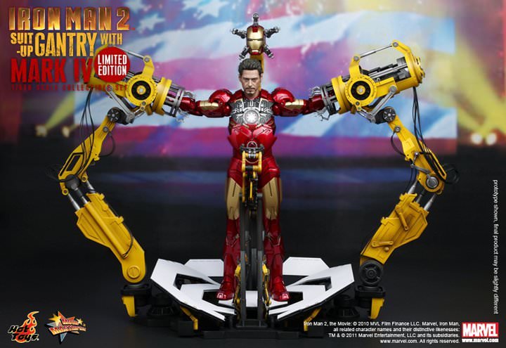 Suit-Up Gantry w/Mark IV Hot Toys sixth scale figure