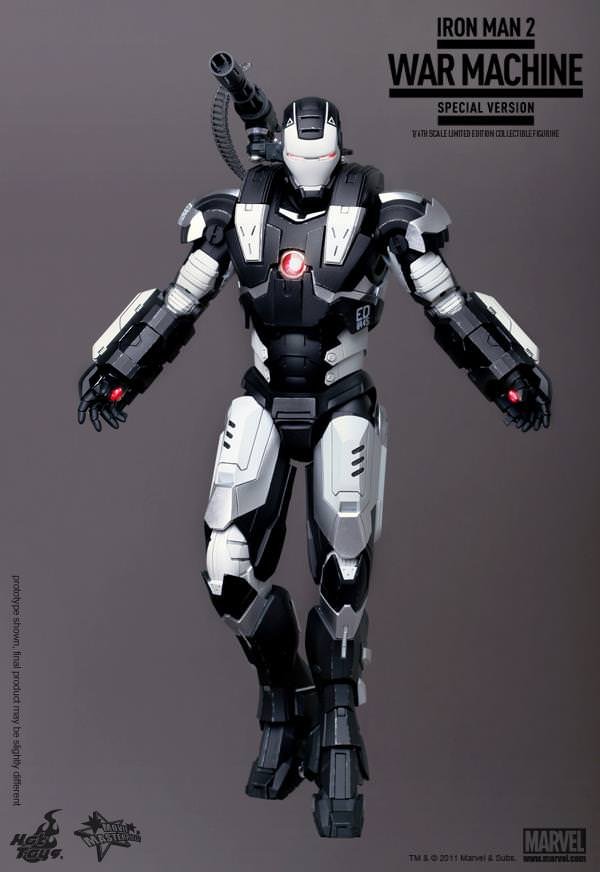 War Machine Special Hot Toys sixth scale figure