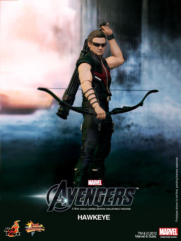Hawkeye Hot Toys sixth scale figure