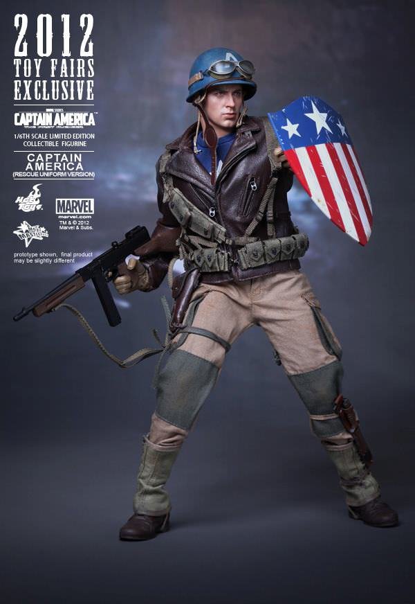 Captain America (Rescue Suit) Hot Toys sixth scale figure