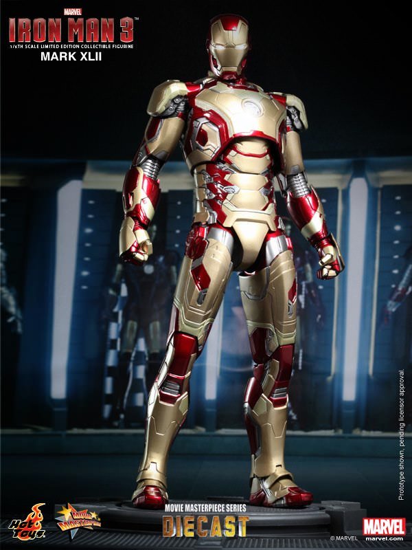 Iron Man Mark XLII Hot Toys sixth scale figure