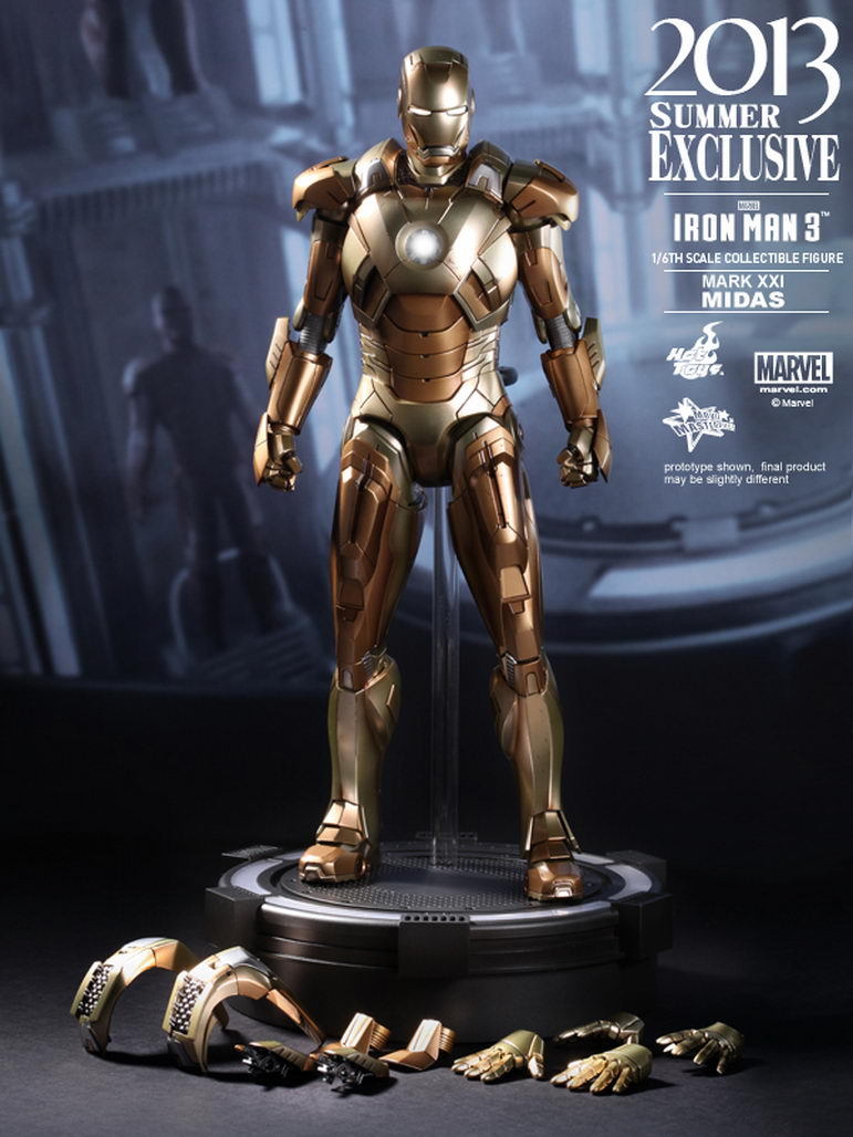 Iron Man Mark XXI Midas Hot Toys sixth scale figure