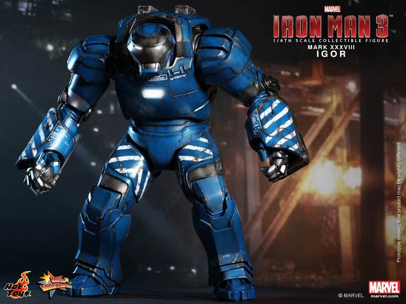 Iron Man Mark XXXVIII Igor Hot Toys sixth scale figure