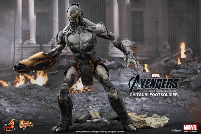 Chitauri Footsoldier Hot Toys sixth scale figure