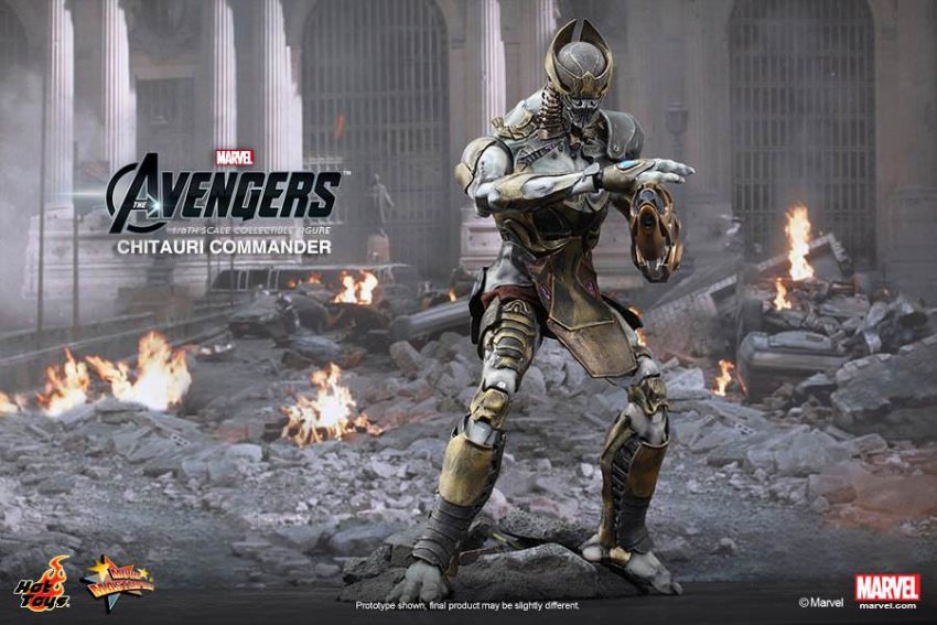 Chitauri Commander Hot Toys sixth scale figure