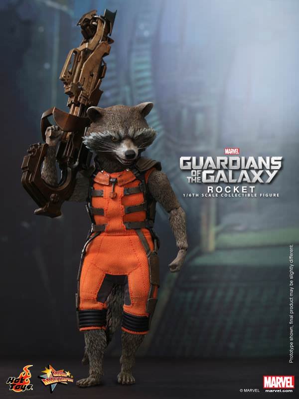 Rocket Hot Toys sixth scale figure