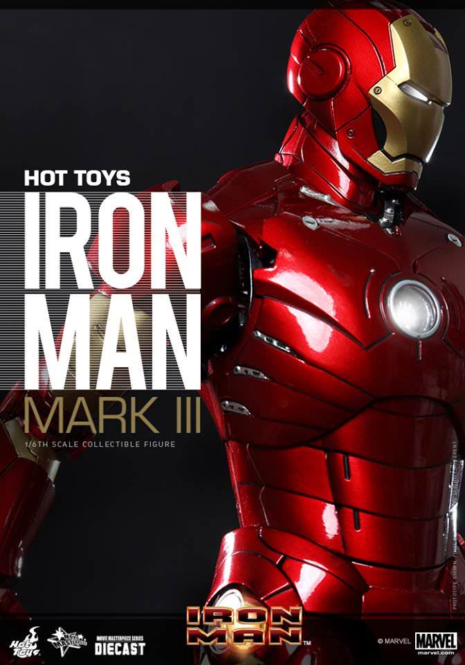 Iron Man Mark III Hot Toys sixth scale figure