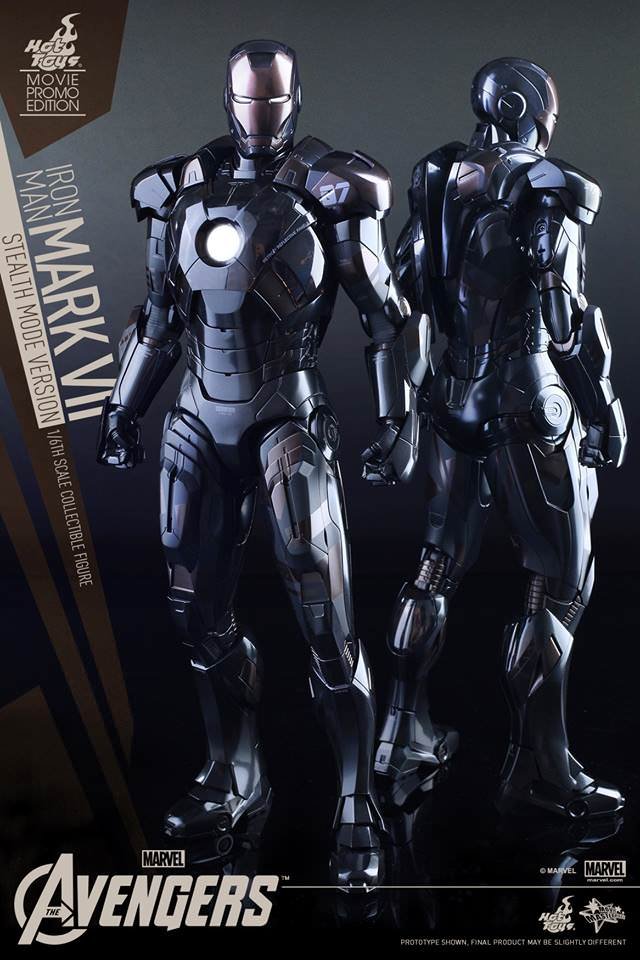 Iron Man Mark VII Stealth Mode Hot Toys sixth scale figure