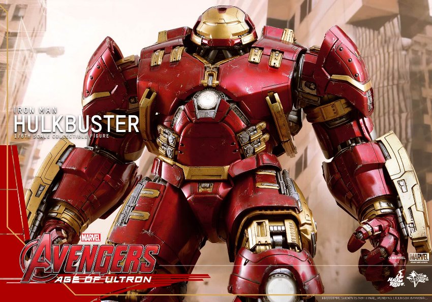 Hulkbuster Hot Toys sixth scale figure