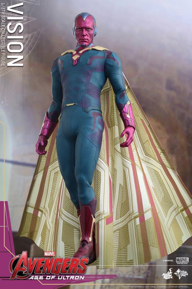Vision Hot Toys sixth scale figure