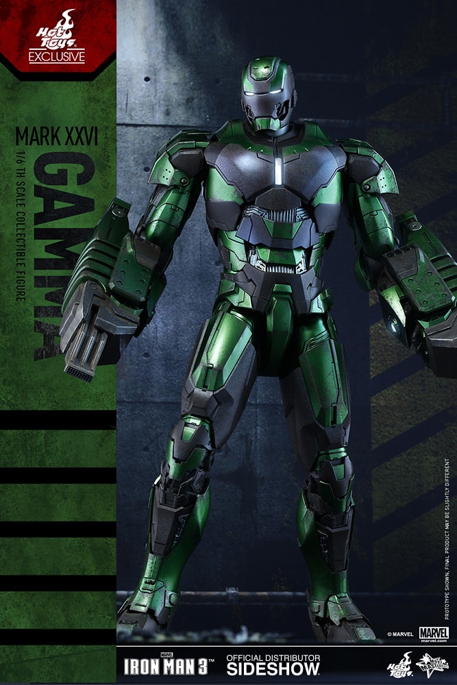 Iron Man Mark XXVI Gamma Hot Toys sixth scale figure