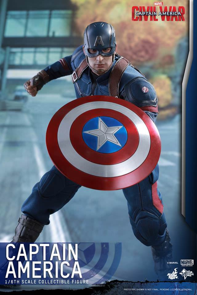 Captain America Hot Toys sixth scale figure