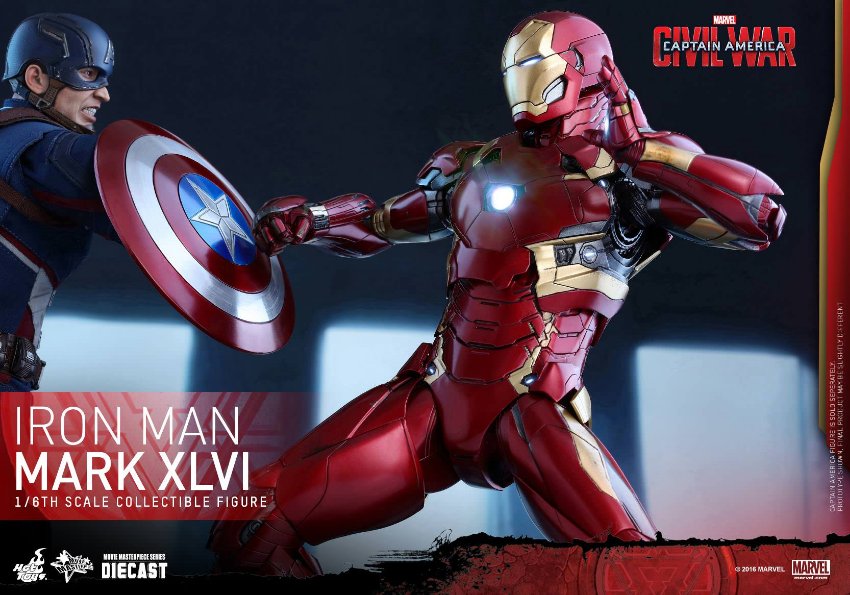 Iron Man Mark XLVI Hot Toys sixth scale figure