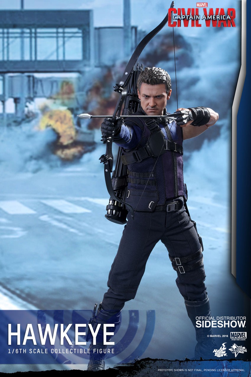 Hawkeye Hot Toys sixth scale figure