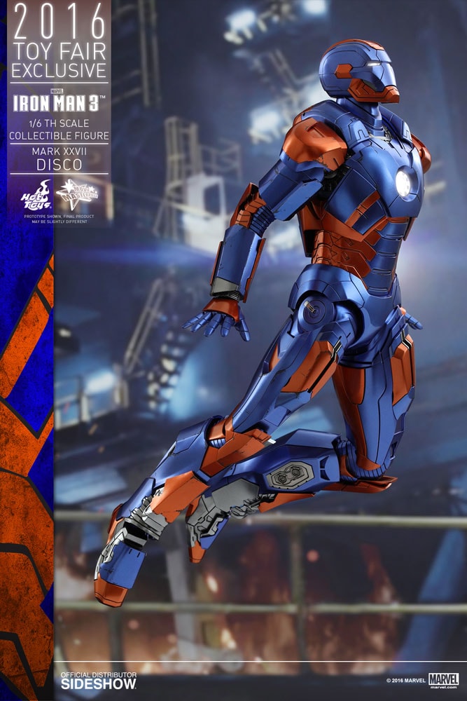 Iron Man Mark XXVII Disco Hot Toys sixth scale figure