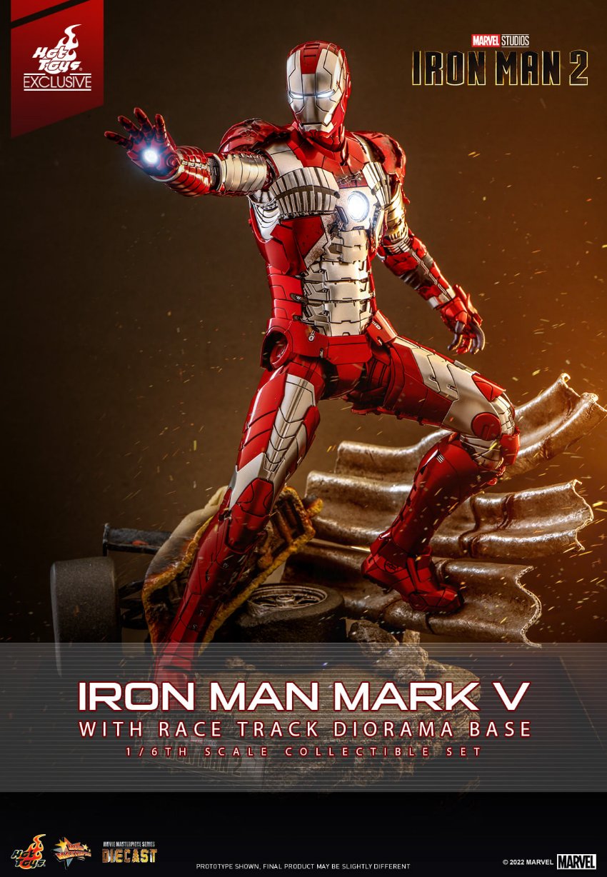Iron Man Mark V Hot Toys sixth scale figure