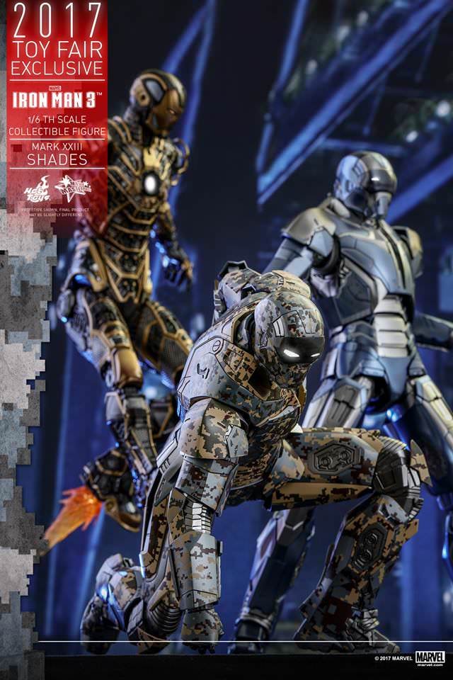 Iron Man Mark XXIII Shades Hot Toys sixth scale figure