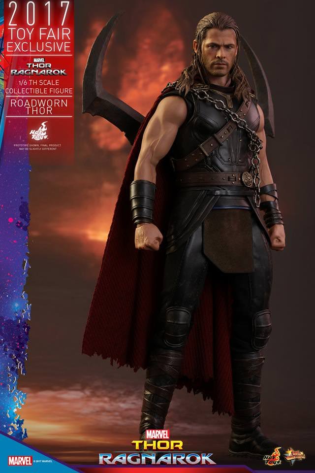 Roadworn Thor Hot Toys sixth scale figure