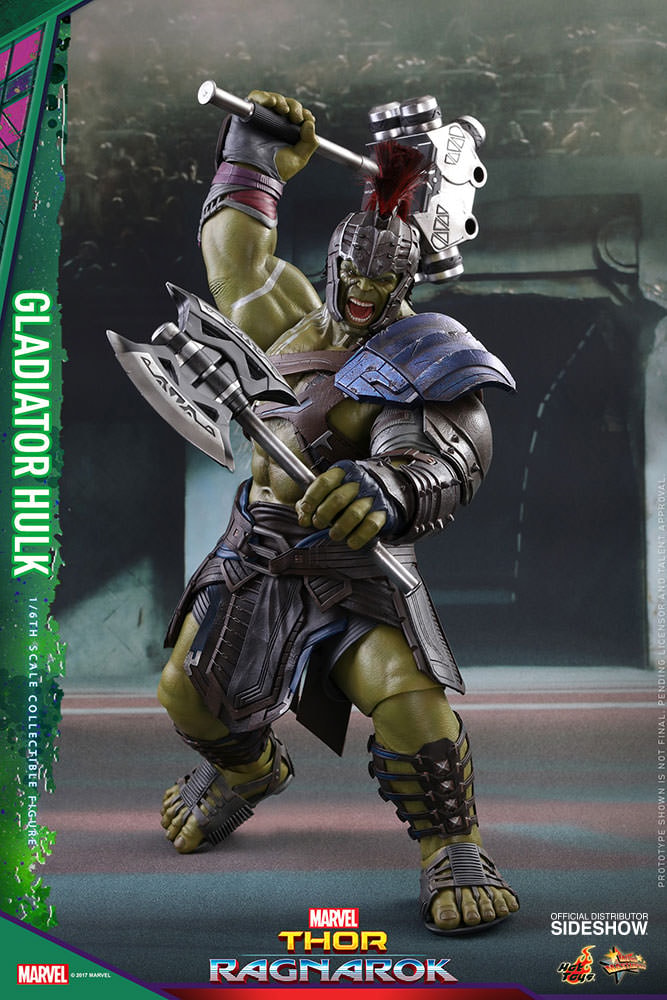 Gladiator Hulk Hot Toys sixth scale figure