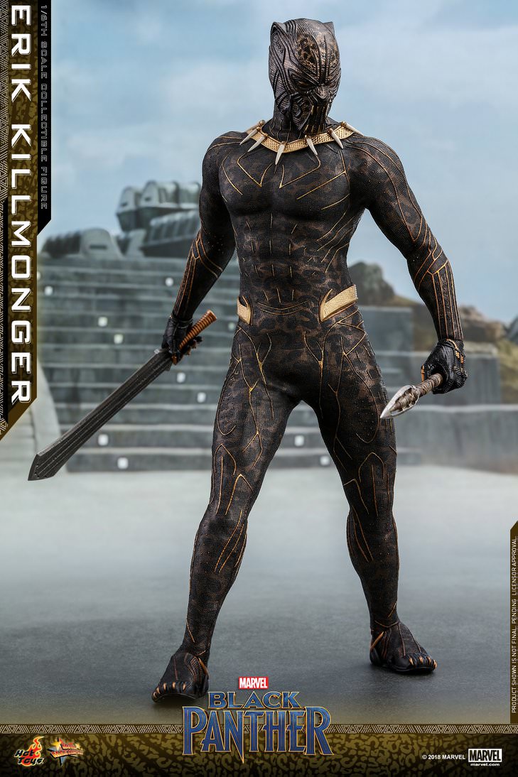 Erik Killmonger Hot Toys sixth scale figure
